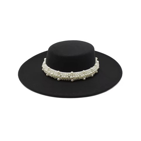 Vintage Decorative Ribbon Fedora Hat
