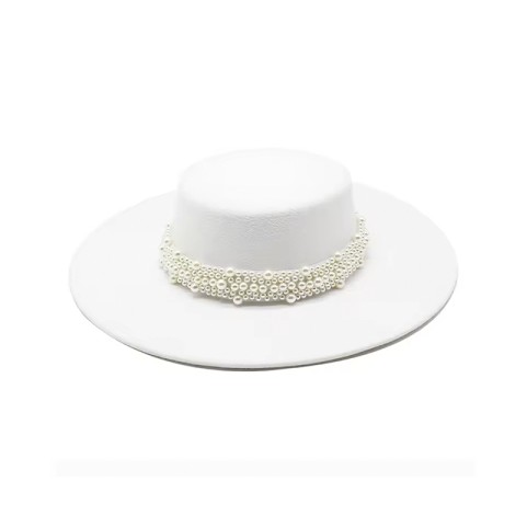 Vintage Decorative Ribbon Fedora Hat