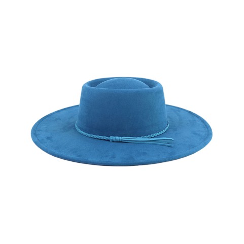Vintage Round Top Felt Bowler Hat
