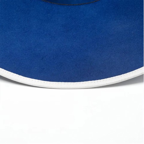 100% Wool Felt Wide-Brimmed Boater Hat with Ribbon Bow