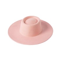 Wide Brim Fedora Boater Hat