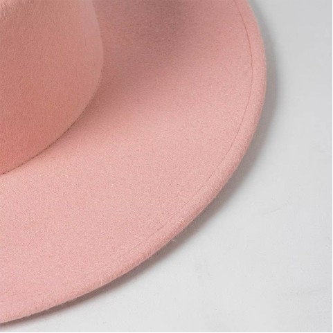 Wide Brim Fedora Boater Hat