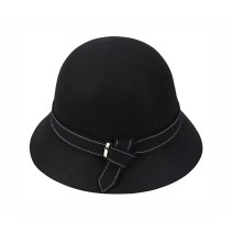 Versatile Wool Felt Dome Bucket Hat
