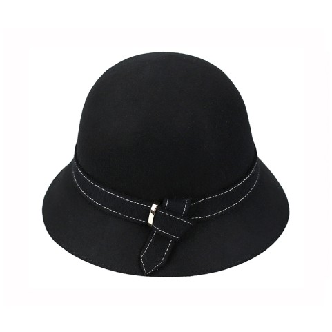 Versatile Wool Felt Dome Bucket Hat