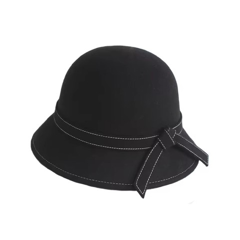 Autumn and Winter New Wide Brim Bucket Hat