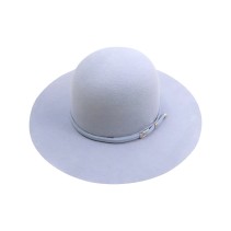 Haze Blue Wool Fedora Hat