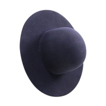 Retro Style Open Crown Rabbit Fur Felt Fedora Hat
