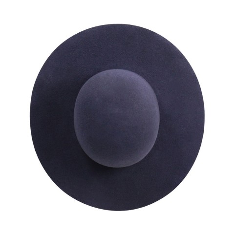 Retro Style Open Crown Rabbit Fur Felt Fedora Hat