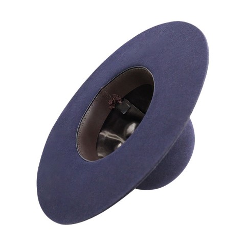 Retro Style Open Crown Rabbit Fur Felt Fedora Hat