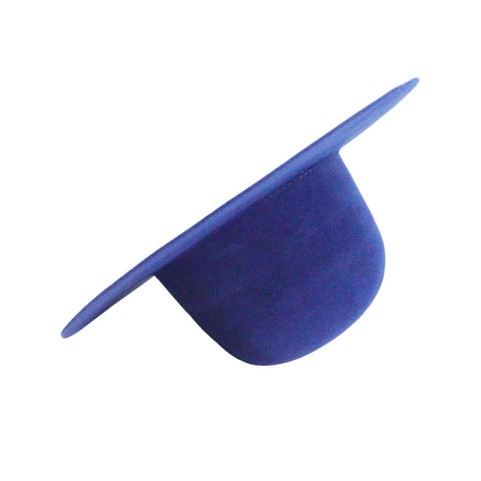 Wide Brim Rabbit Fur Felt Open Crown Hat