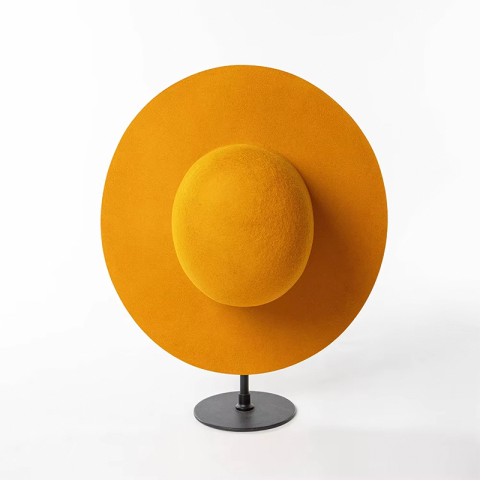 Wide Brim Wool Felt Top Hat