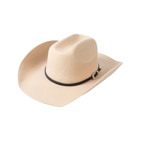 100% Wool Felt Cowboy Hat with PU Band