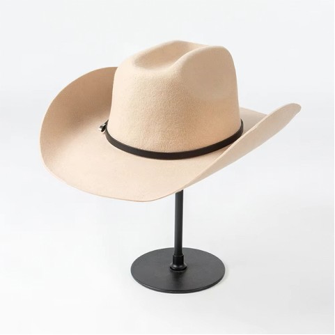 100% Wool Felt Cowboy Hat with PU Band