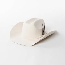 100% Wool Felt Cowboy Hat with Felt Ribbon and Buckle