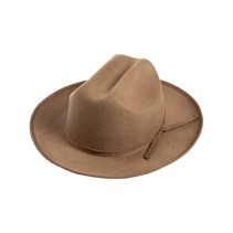 100% Wool Felt Fedora with Ribbon