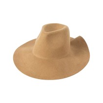 Fashion Wide Brim Wool Felt Fedora Hat