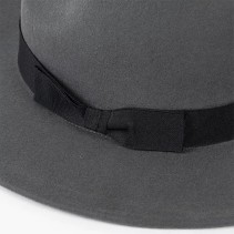 Wide Brim Wool Felt Fedora Hat