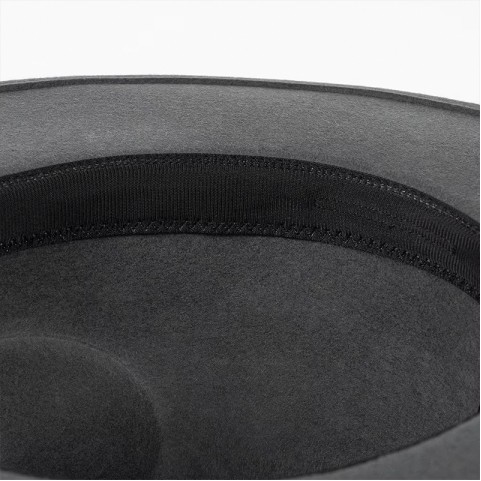 Wide Brim Wool Felt Fedora Hat