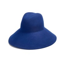 100% Wool Felt Fedora – Wide-Brimmed, Stylish Wool Hat