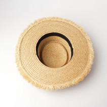 Raffia Straw Wide Brim Sun Hat