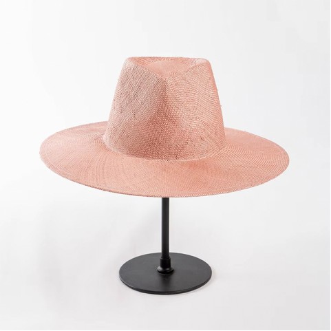 Natural Raffia Handwoven Wide Brim Straw Hat