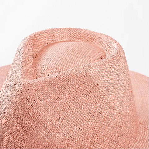 Natural Raffia Handwoven Wide Brim Straw Hat