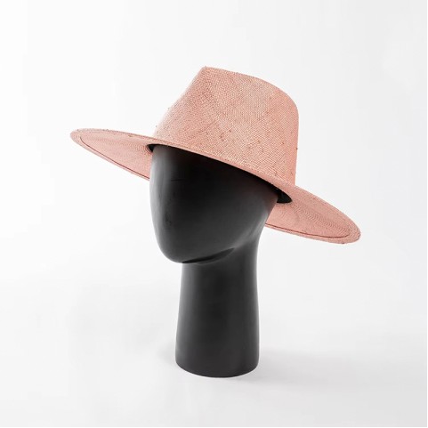 Natural Raffia Handwoven Wide Brim Straw Hat
