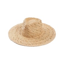 Raffia Wide Brim Hand-Woven Straw Hat