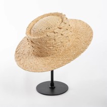 Natural Raffia Straw Wide Brim Handwoven Hat