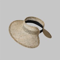 Salt Grass Woven Open Crown Wide Brim Hat