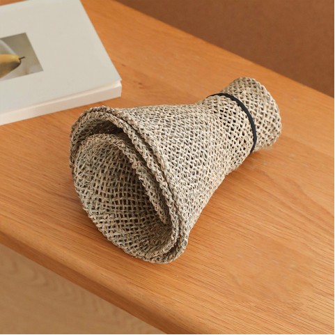 Salt Grass Woven Open Crown Wide Brim Hat