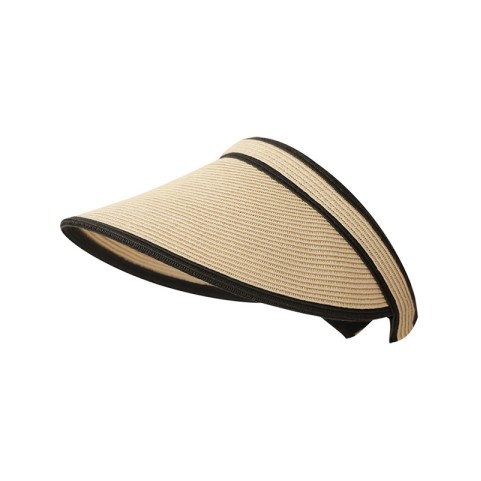 Open-top Wide Brim Straw Sun Hat