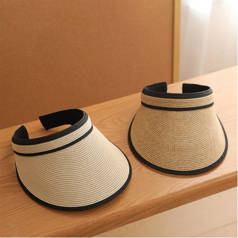 Open-top Wide Brim Straw Sun Hat Open-top Wide Brim Straw Sun Hat
