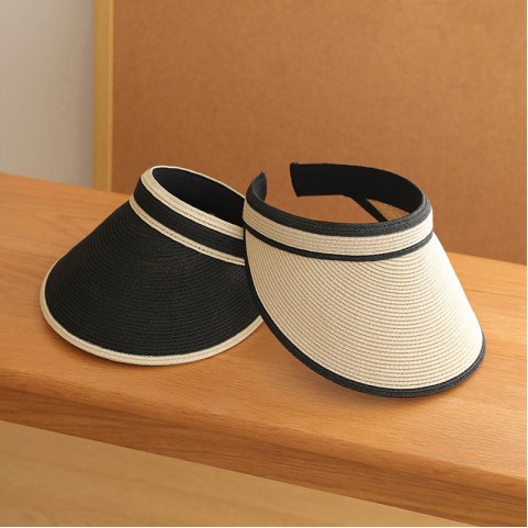 Open-top Wide Brim Straw Sun Hat Open-top Wide Brim Straw Sun Hat