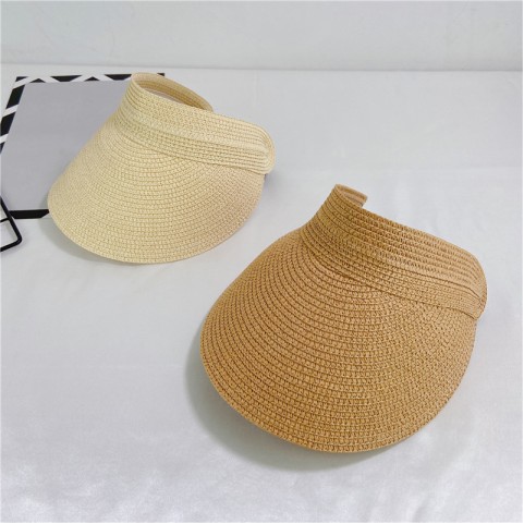 Open-top Straw Sun Hat