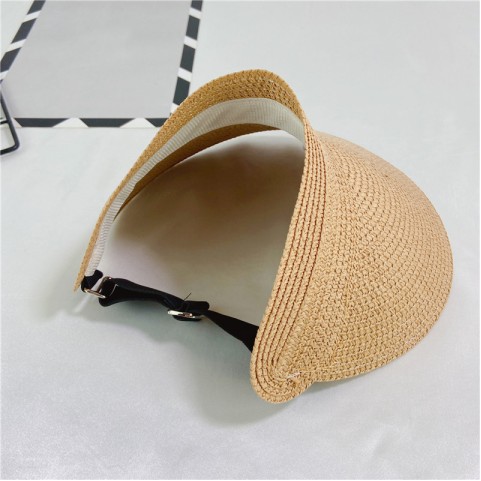 Open-top Straw Sun Hat