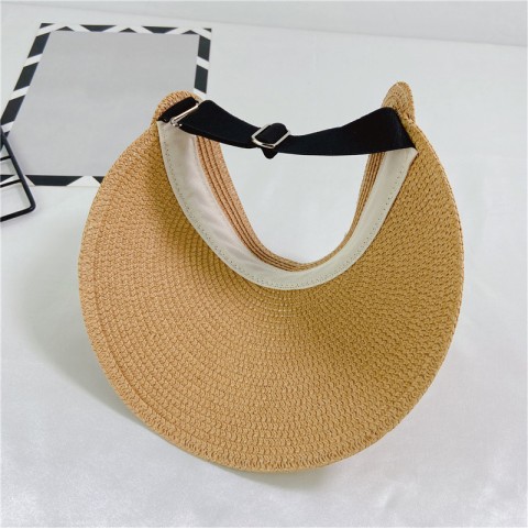 Open-top Straw Sun Hat