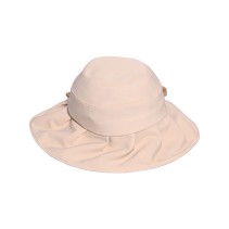 Elegant Bow-Decorated Ladies Bucket Hat