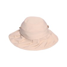 Elegant Bow-Decorated Ladies Bucket Hat