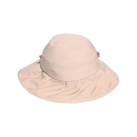Elegant Bow-Decorated Ladies Bucket Hat