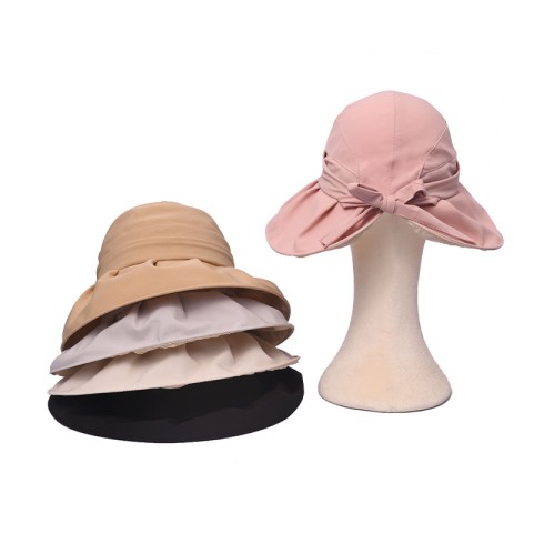 Street Style Solid Color Wide Brim Sun Protection Fisherman Hat Street Style Solid Color Wide Brim Sun Protection Fisherman Hat