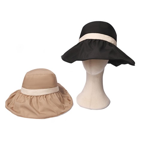 Portable Folding Wide Brim Bucket Hat